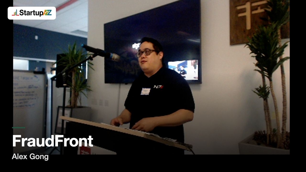 FraudFront pitch
