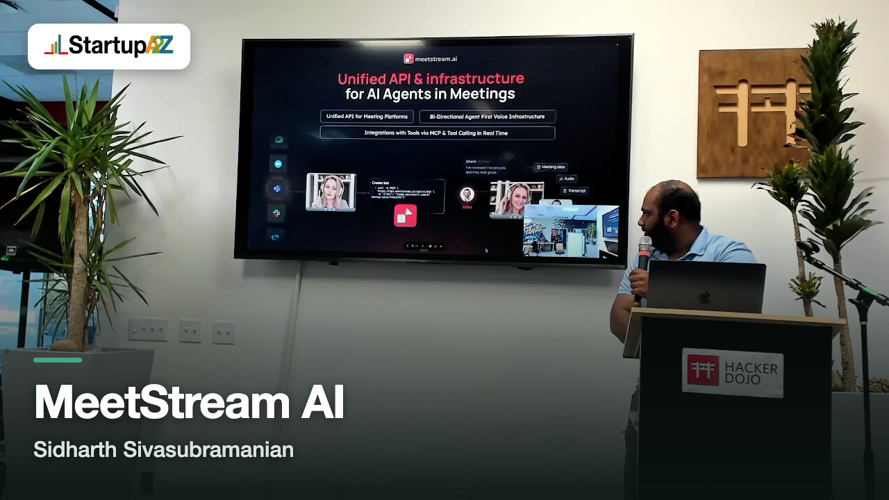 MeetStream AI pitch
